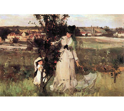 " Hide-and-seek " by Berthe Morisot