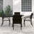 Tahirul 4 - Person Patio Dining Set Umbrella Hole Included Round Table with Cushions Included-551997172