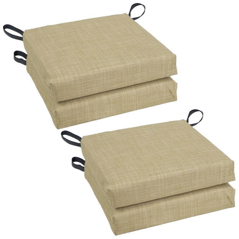 Outdoor 3'' Seat Cushion, Sandstone