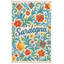 Tapis bleu marine et orange Sardinia