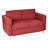 Desantiago 51.5'' Faux Leather Loveseat-1587236633