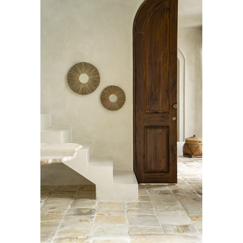 Falkland Shell Round Mirror