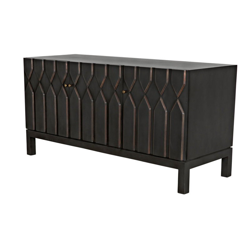 Anubis 60'' W Solid Wood Sideboard
