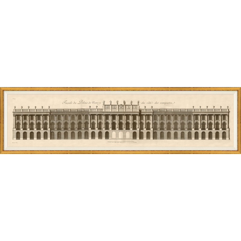 The Palace Façade, Nancy, France Giclee Print
