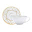 Gem Cut Gold Bone China Teacup