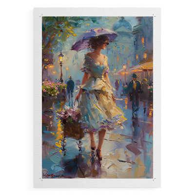 WOMEN Series CMX - reproduction sur toile de qualité supérieure seulement - NON-CADRE - prête à être accrochée