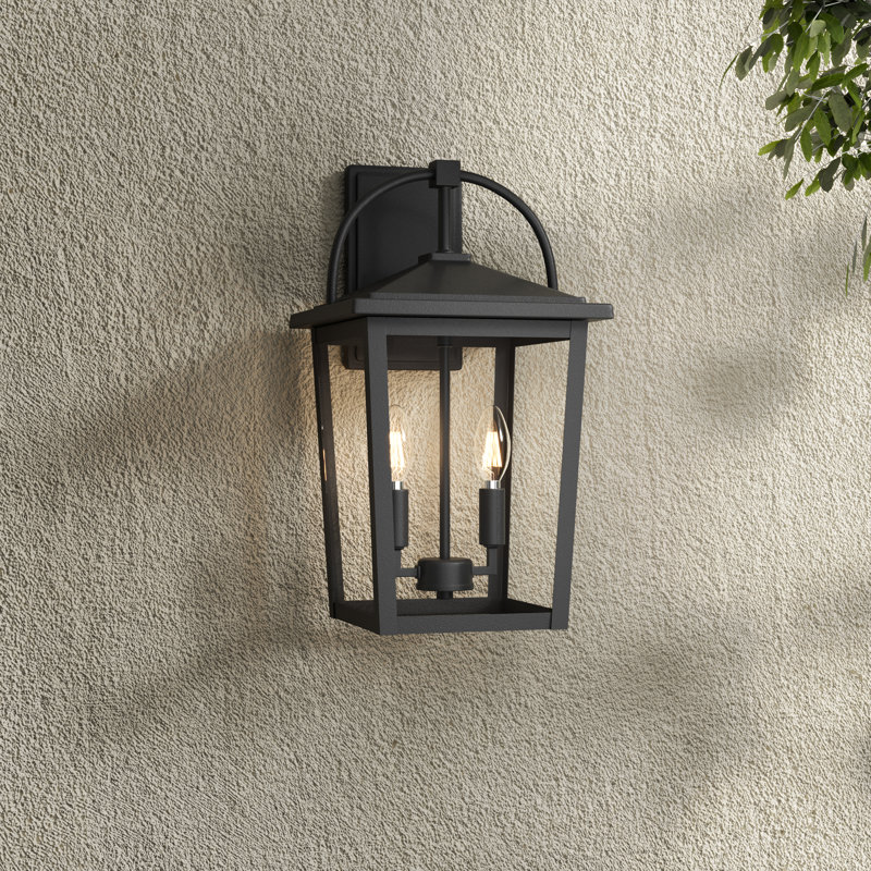 Strathden 17" High 2-Light Outdoor Lantern, 17