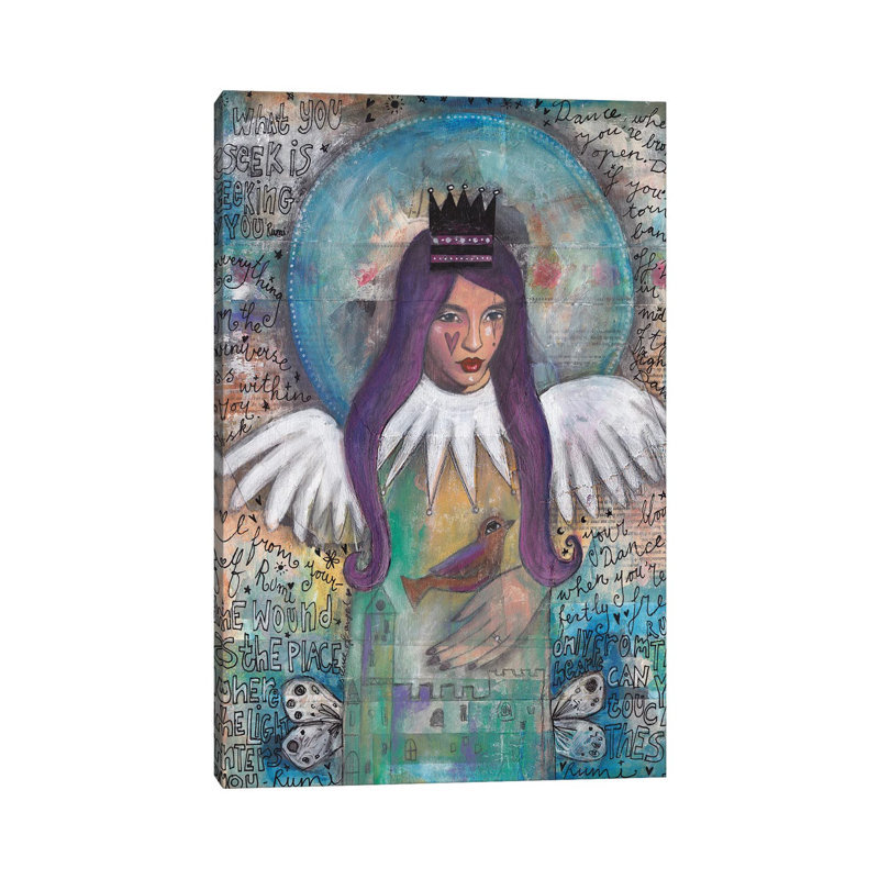 Essence Of Angel by Tamara Laporte - Gallery-Wrapped Canvas Giclée on Canvas, Wrapped Canvas, 66.04 cm H x 45.72 cm W