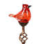 Piquet de jardin en verre Cardinal