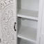 Grande armoire de rangement blanche 27 po Accent