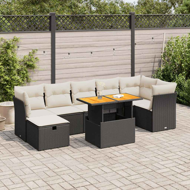 Ensemble de canapé de jardin Vidaxl