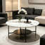 Voorhies Four Leg Coffee Table-710460884