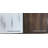 Concezio 6 - Person Rectangle Solid Wood Dining Table In White & Brown With Gear Driven 18" Takeout Leaf-2004114992-2004114993