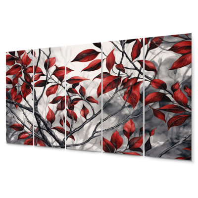 Plants & Flowers Wall Decor on Metal