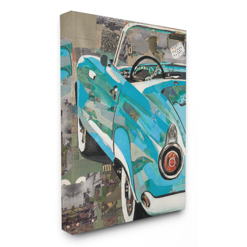 « classic auto », impression, Toile tendue, H 20 po x l 16 po