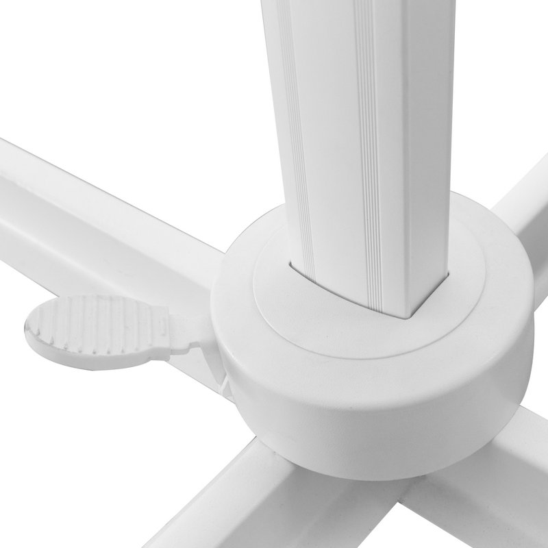 Israel 300cm Cantilever Parasol, White, White