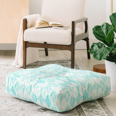 Lisa Argyropoulos Harlequin Marble Floor Pillow