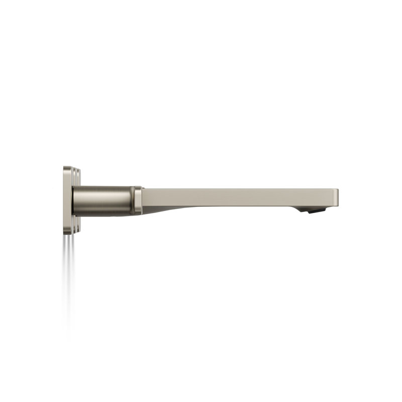 Parallel Wall-Mount Bathroom Sink Faucet Trim, Brushed Nickel