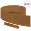 20cm H x 450cm W Weathering Steel Lawn Edging