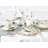 16 Piece Dinnerware Set, Service for 4