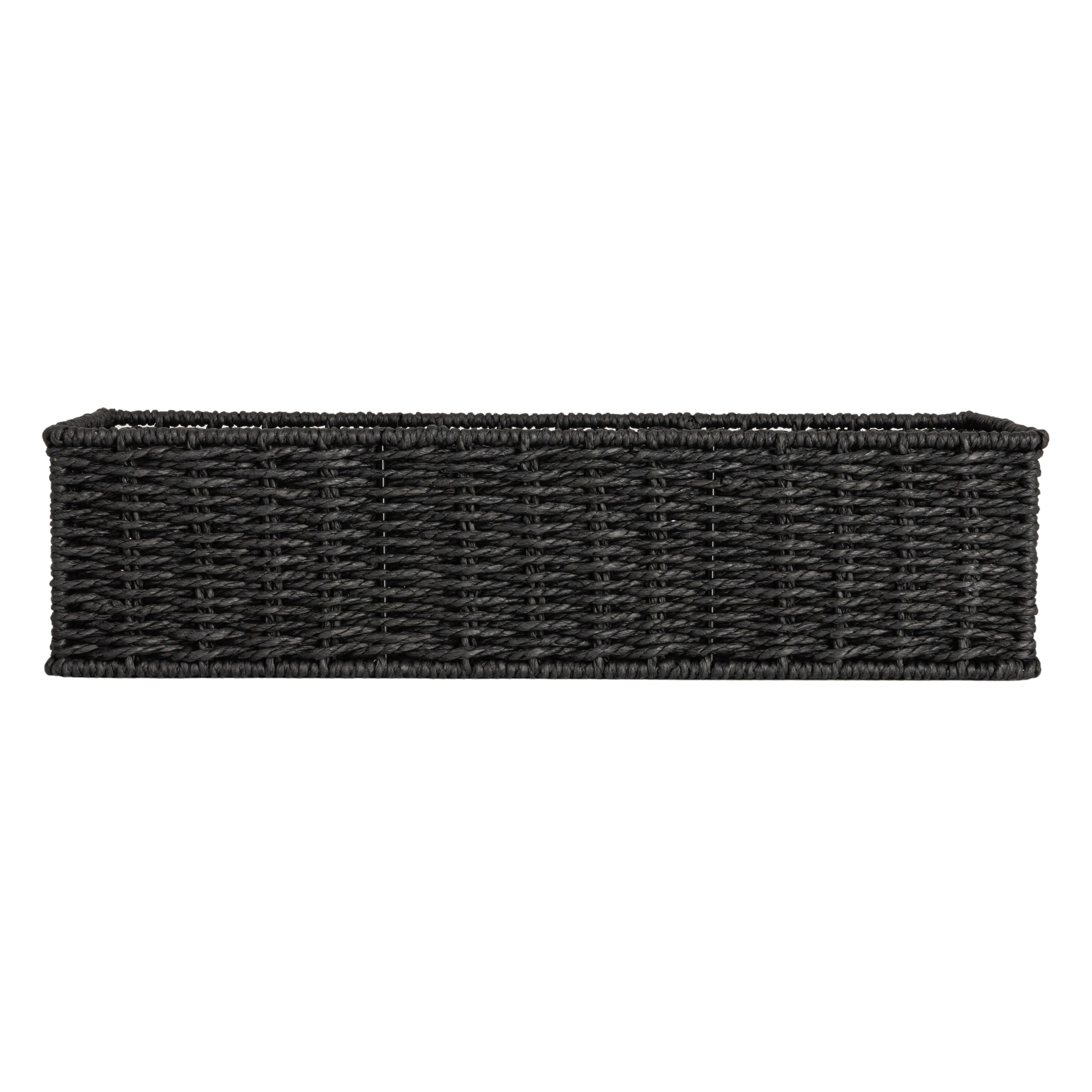 Rectangular Household Items Household Essentials Household Essentials Rectangular Decorative Basket ...