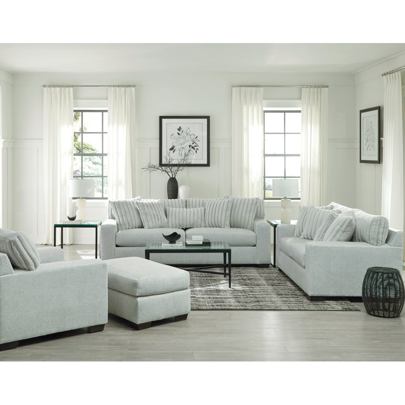Repose-pieds rectangulaire large 36,5 po Grady