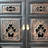 Modern Black Solid Wood Accent Cabinet