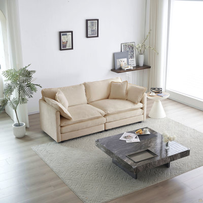 Fabric Loveseat Sofa Couch