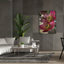 «Lenton Rose V» Epic Graffiti par Debra Van Swearingen, art mural sur toile, 40 po x 54 po