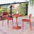 Outdoor Stacking Dining Side Chair-1400516599