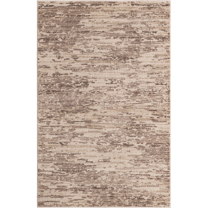 Abstract Indoor Rug, Rectangle 4' x 6'