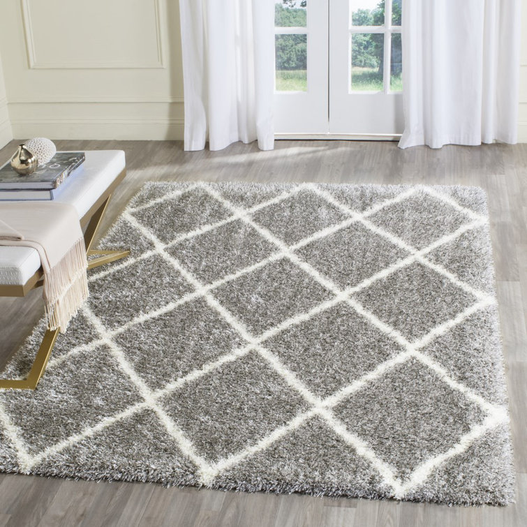 Amhold Shag Performance Geometric Rug