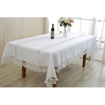 Glory Embroidered Oblong / Rectangle Tablecloth
