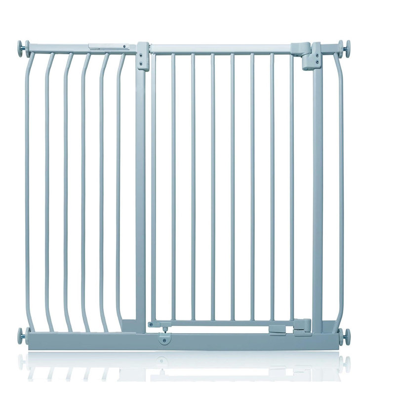 Elite Pressure Safety Gate, Matt Grey, 105cm H x 116cm W x 2.3cm D