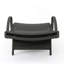 Fauteuil en osier avec accoudoirs Salem