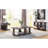 Walnut Sofa Table With 2-Shelf