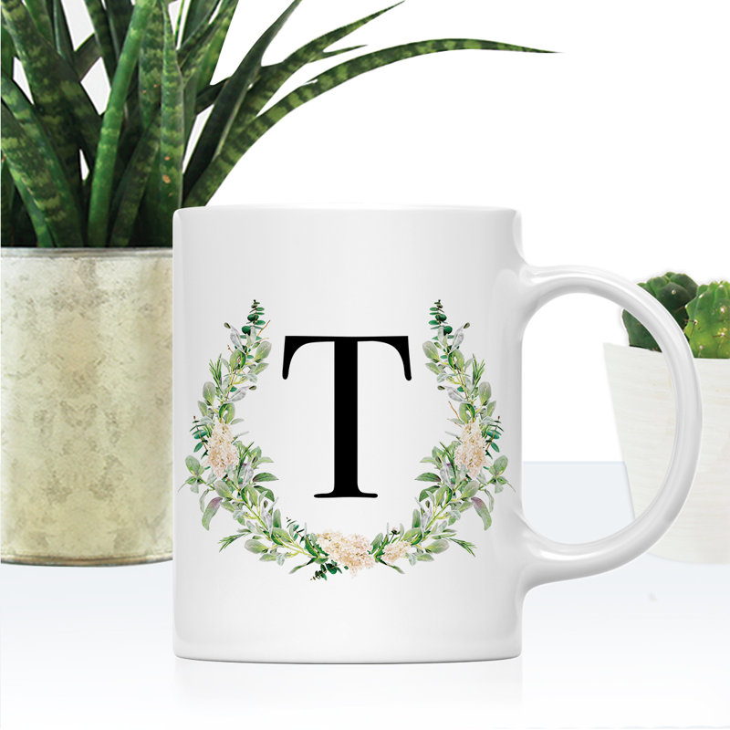Ceramic Coffee Mug, T