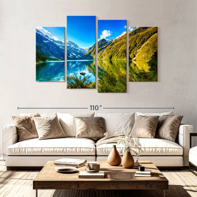 Paysage Alvord Lake Marian, H 54 po x l 84 po