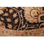 Tapis noir Peshawar Oushak 10 pi 0 po x 10 pi 1 po