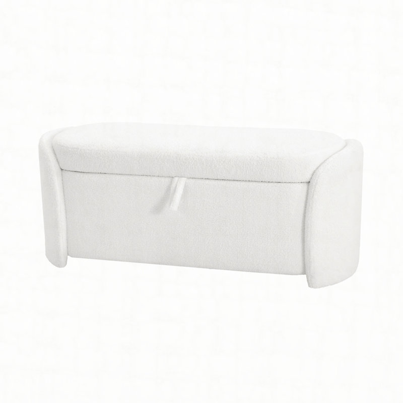 STORAGE OTTOMAN, Boucle