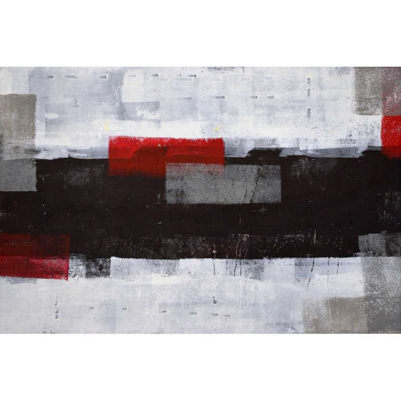 " Falling Reality ", 16" H x 24" W