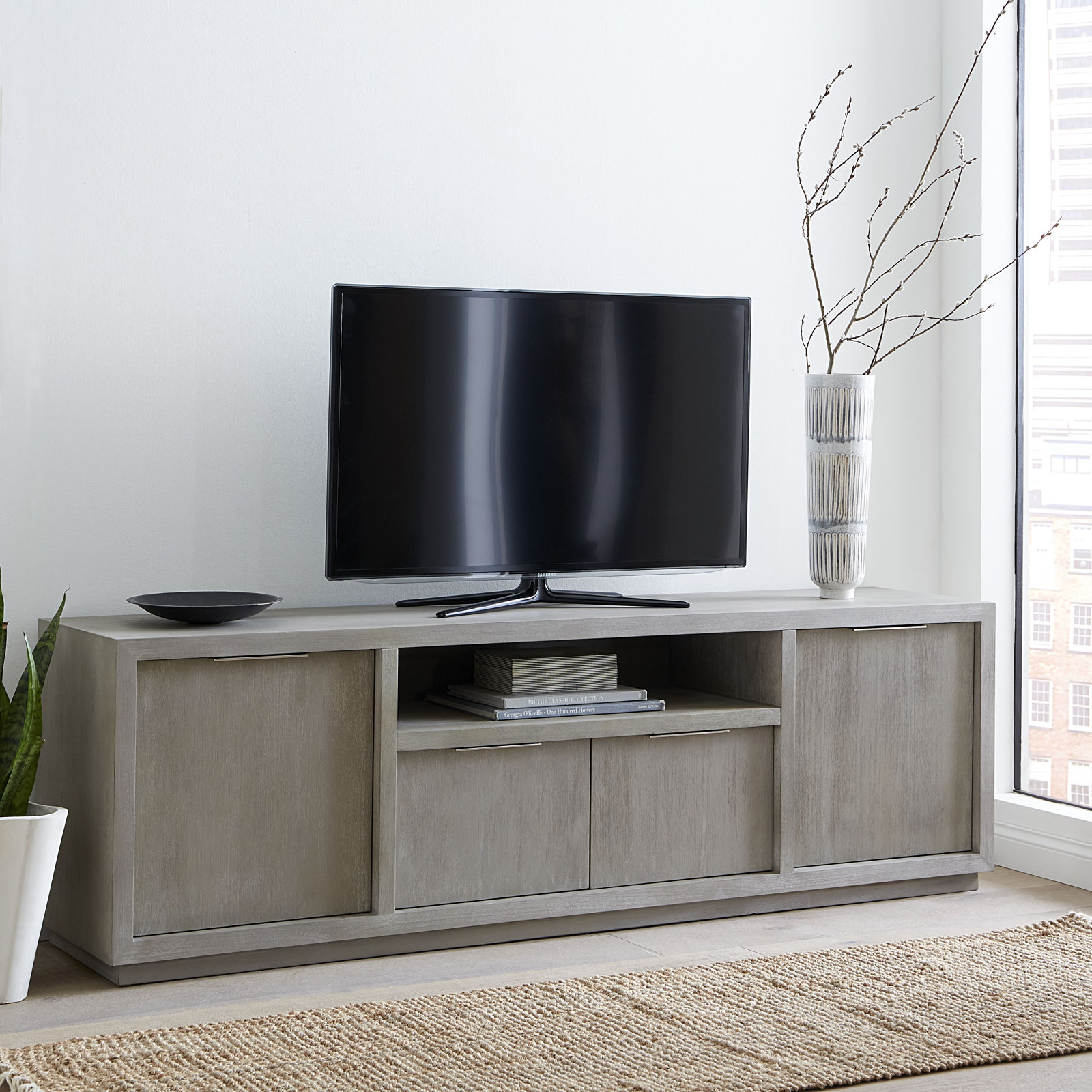 Eloise 84'' Media Console, Mineral