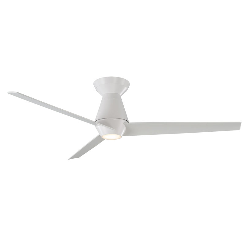 52" 3 - Blade Smart Propeller Ceiling Fan with Remote Control and Light Kit with Selectable Color Temperature Included, 3000K