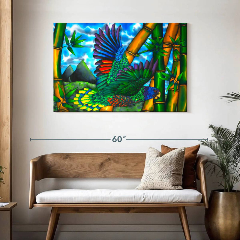 Brampt Untamed Saint Lucia, 30" H x 45" W