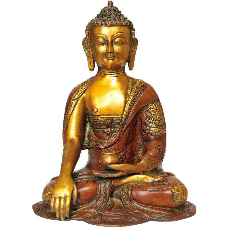 Bouddha dans le Bhumisparsha Mudra