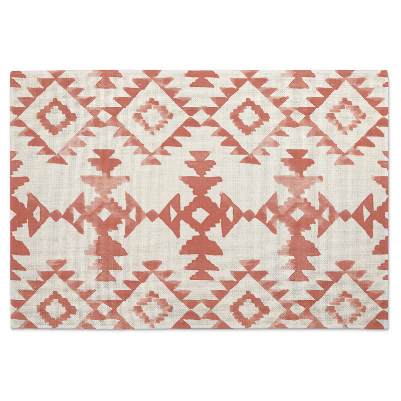 Ensemble de napperons rectangulaires en mélange de coton Foundry Select Southwest Flair
