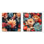 Janda - Ensemble de 2 collages floraux carrés-101849273-101849267