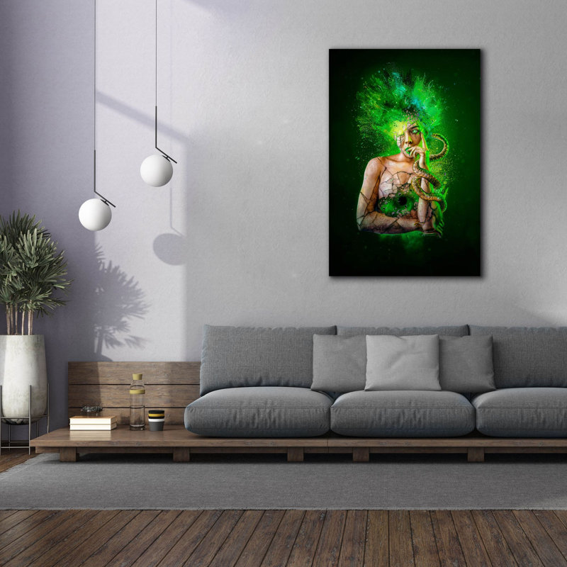 «Envy - Paradise Lost Seven Mortly Sins» par Mario Sanchez Nevado, art mural sur toile, H 60 po x l 40 po x P 1,5 po