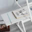 Ensemble de table à dessin et de chaises à hauteur réglable de 39,75 po de largeur-1965097304