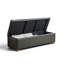 Banc de rangement rembourré l 60,2 po-1863842116